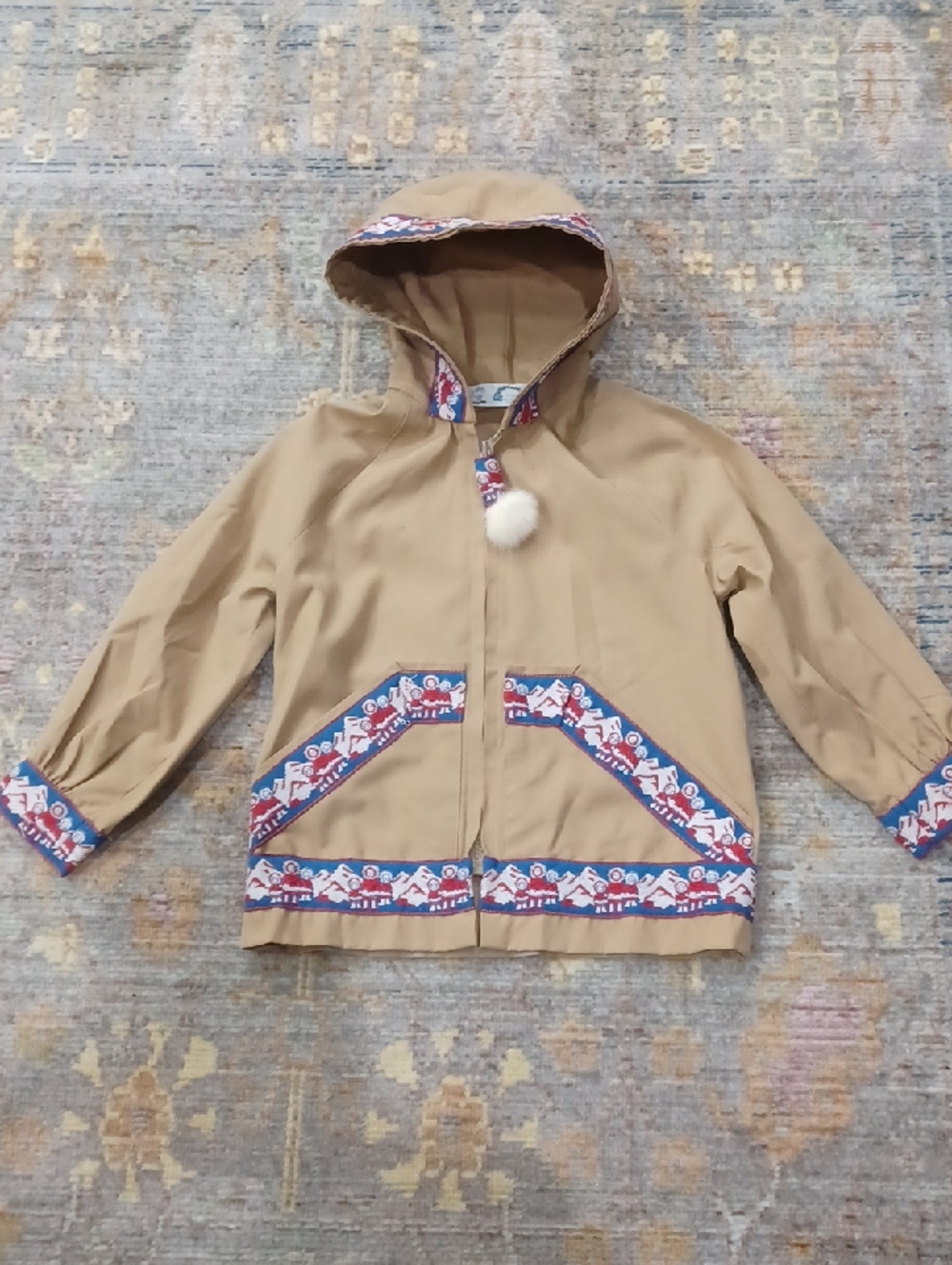 Vintage Juneau Alaska Rainbreaker Jacket